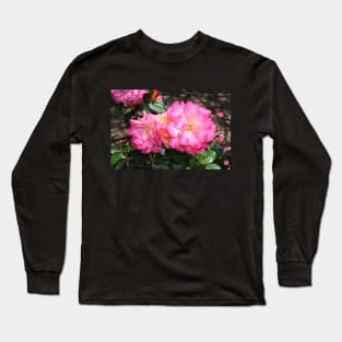 Pink Rose Long Sleeve T-Shirt